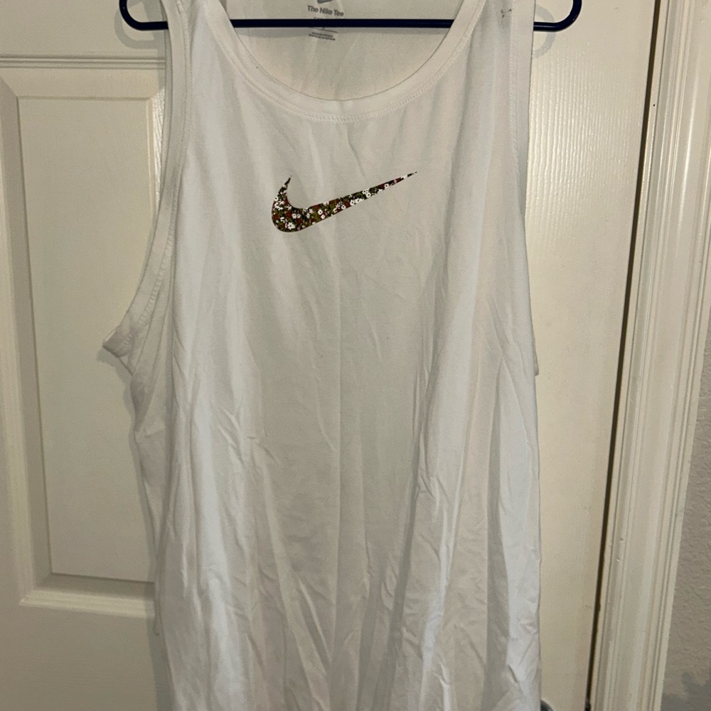 Nike Dri-FIT White Tee